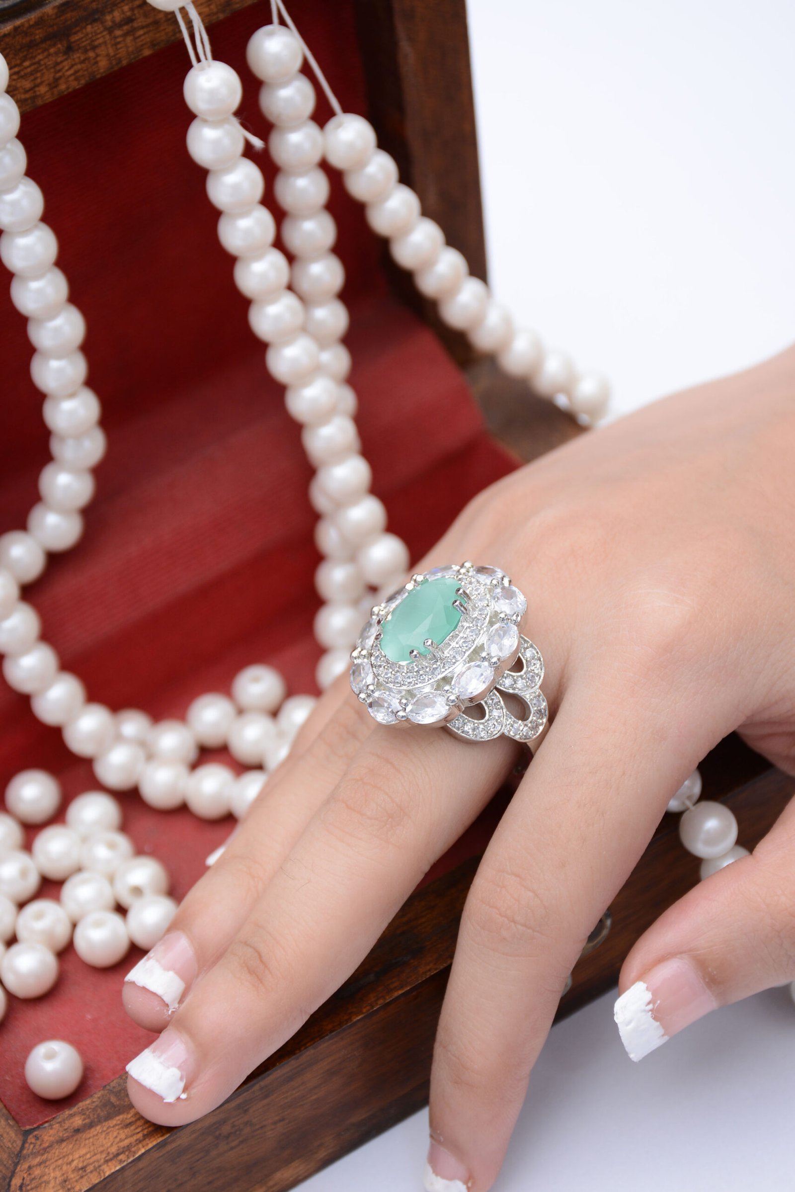 3 Different Zircon Color Rings Znr1005 - Image 2