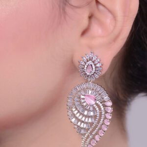 Pink/Golden Zne 1020 Earring