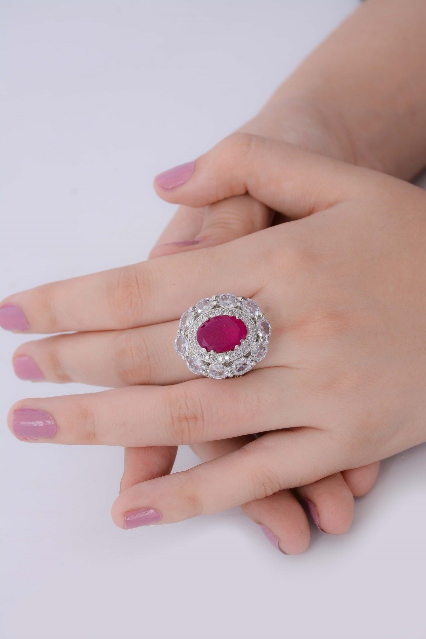 3 Different Zircon Color Rings Znr1005