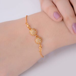 Golden Circle Top Bracelets Znb1009