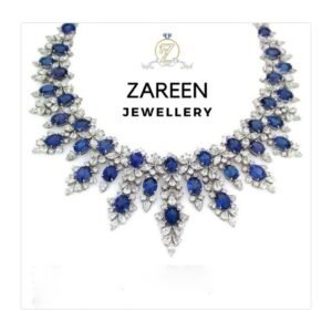 Pure Silver Set With Rhodium Plating