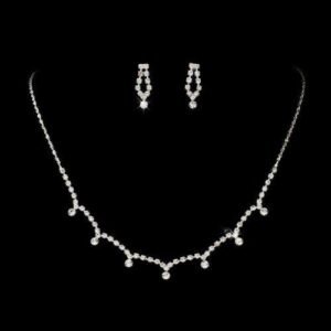 Pure Silver Set With Rhodium Plating