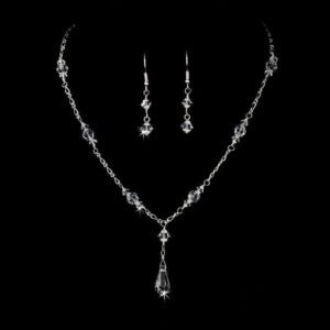 Pure Silver Set With Rhodium Plating