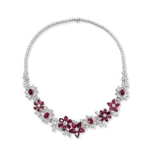 Pure Silver Set With Rhodium Plating