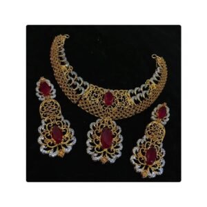 Pure Silver Set With Rhodium Plating