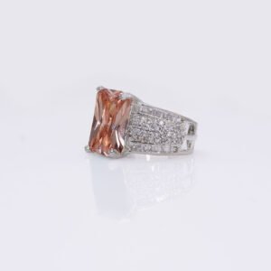 Zircon Crystal Ring for Girls
