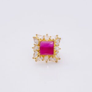 Stylish Zircon Crystal Ring for Girls