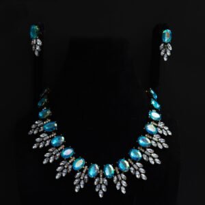 Zircon Sky Blue Necklace