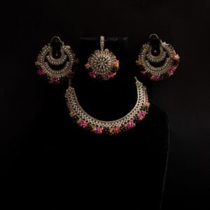 Multi color jewellery set