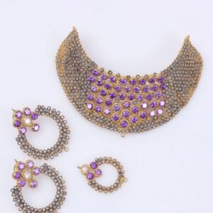 Zircon Purple Artificial Set