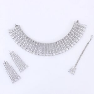 Silver Set With beautiful stones